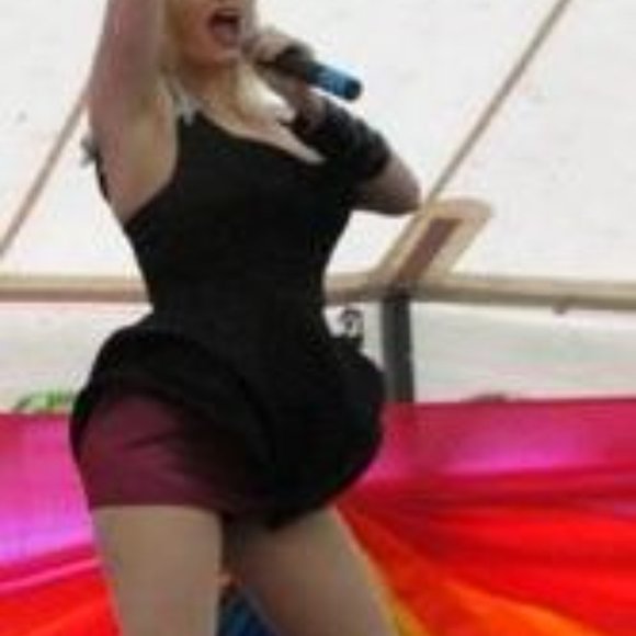 Custom Dress with Chain Shoulder and Hip Fins - Picture 6 of 6